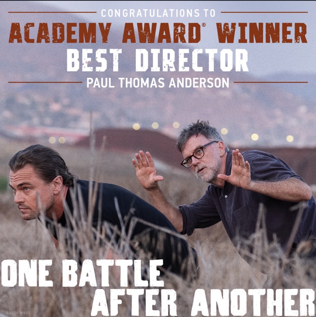 Paul Thomas Anderson — Academy Award winner, Best Director, One Battle After Another